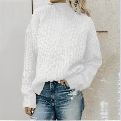 Lovisa - Gemütlicher Rollkragenpullover aus lockerem Strick