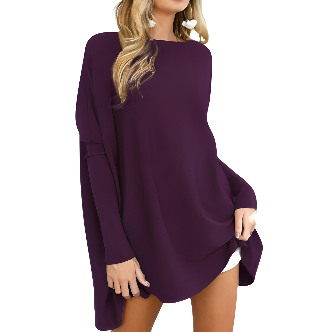 Leandra - Oversize-Krawatten-Hemd