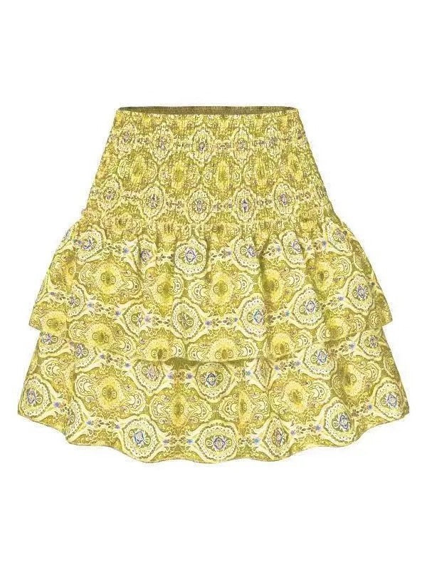 Belinda - Damen Blumenrock Elegant Freizeit
