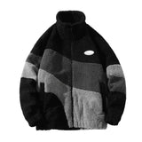 Retro Jacke Herren in Schwarz