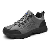 Robuste Herren Wanderschuhe Für Outdoor Und Trekking in Grau