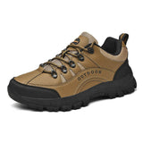 Robuste Herren Wanderschuhe Für Outdoor Und Trekking in Beige