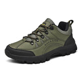 Robuste Herren Wanderschuhe Für Outdoor Und Trekking in Grün