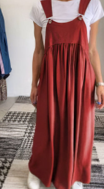 HELGA - KASUAL-KLEID MIT TRÄGERN
