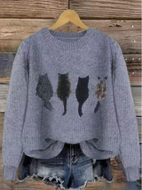Velara - Strickpullover mit weichem Griff in Blau