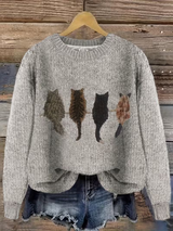 Velara - Strickpullover mit weichem Griff in Grau
