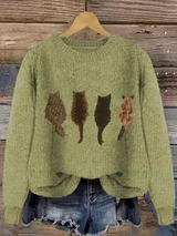 Velara - Strickpullover mit weichem Griff in Grün