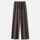 Birgit | Locker Geschnittene Loungehose für Damen in Kaffee