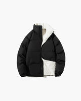 Jasmin | Damen Winter Puffer Outerwear Jacke in Schwarz