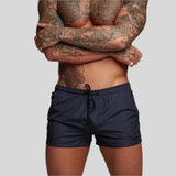 Soren | Herren Badeshorts mit Kordelzug in Marineblau