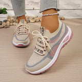Sportliche Damen Sneaker Mit Komfortabler Sohle in Rosa
