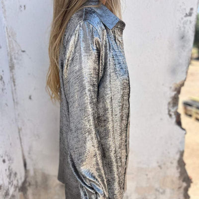 Rosalie | Elegante Bluse mit umgeschlagenem Kragen