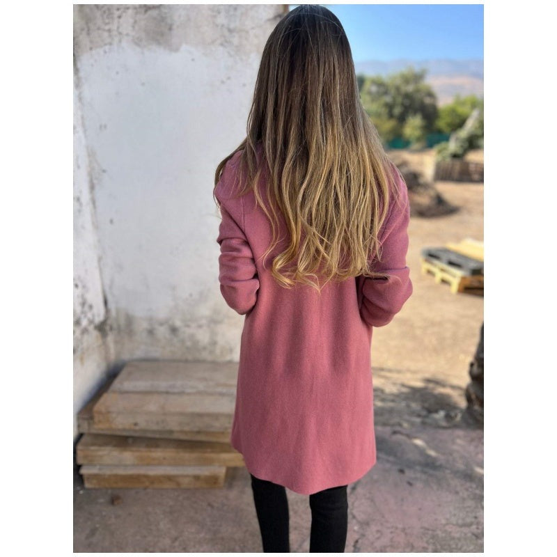 IMKE - LANGER CARDIGAN MIT OFFENEM SCHNITT