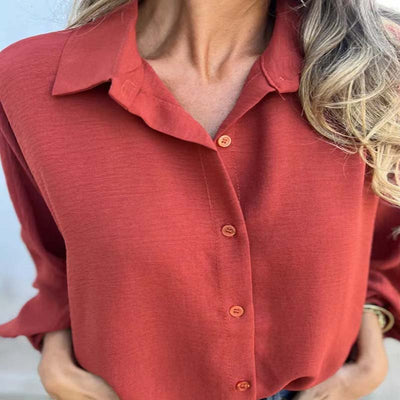 Elysa™ - Elegante Button-Up Bluse