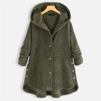 WINNIFREDA - CORDJACKE MIT KAPUZE