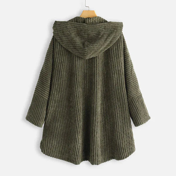 WINNIFREDA - CORDJACKE MIT KAPUZE