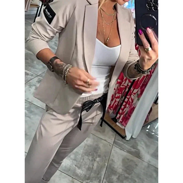 AYLIN - SET AUS BLAZER UND HOSE IN ZWEI TEILEN