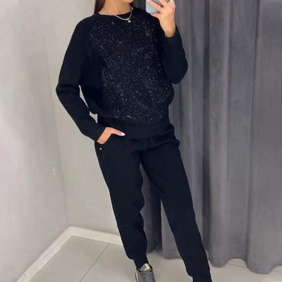 VERENA - SET AUS SWEATSHIRT UND JOGGINGHOSE