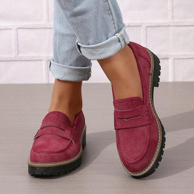 Bequeme, klobige Slipper für Damen