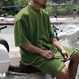 Hein | Essential Sommer-Set für Herren in Armee Grün