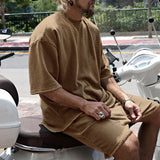 Hein | Essential Sommer-Set für Herren in Kastanienbraun