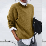Penu | Weicher und warmer Kaschmir-Pullover in Khaki