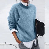 Penu | Weicher und warmer Kaschmir-Pullover in Blau