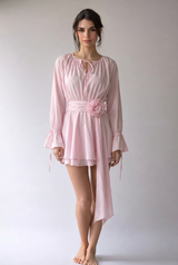 Svetlana | Damen Minikleid Modern Frisch Selbstbewusst in Pink