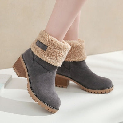 Meredith - Winterstiefel mit Blockabsatz