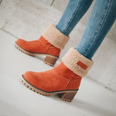 Meredith - Winterstiefel mit Blockabsatz