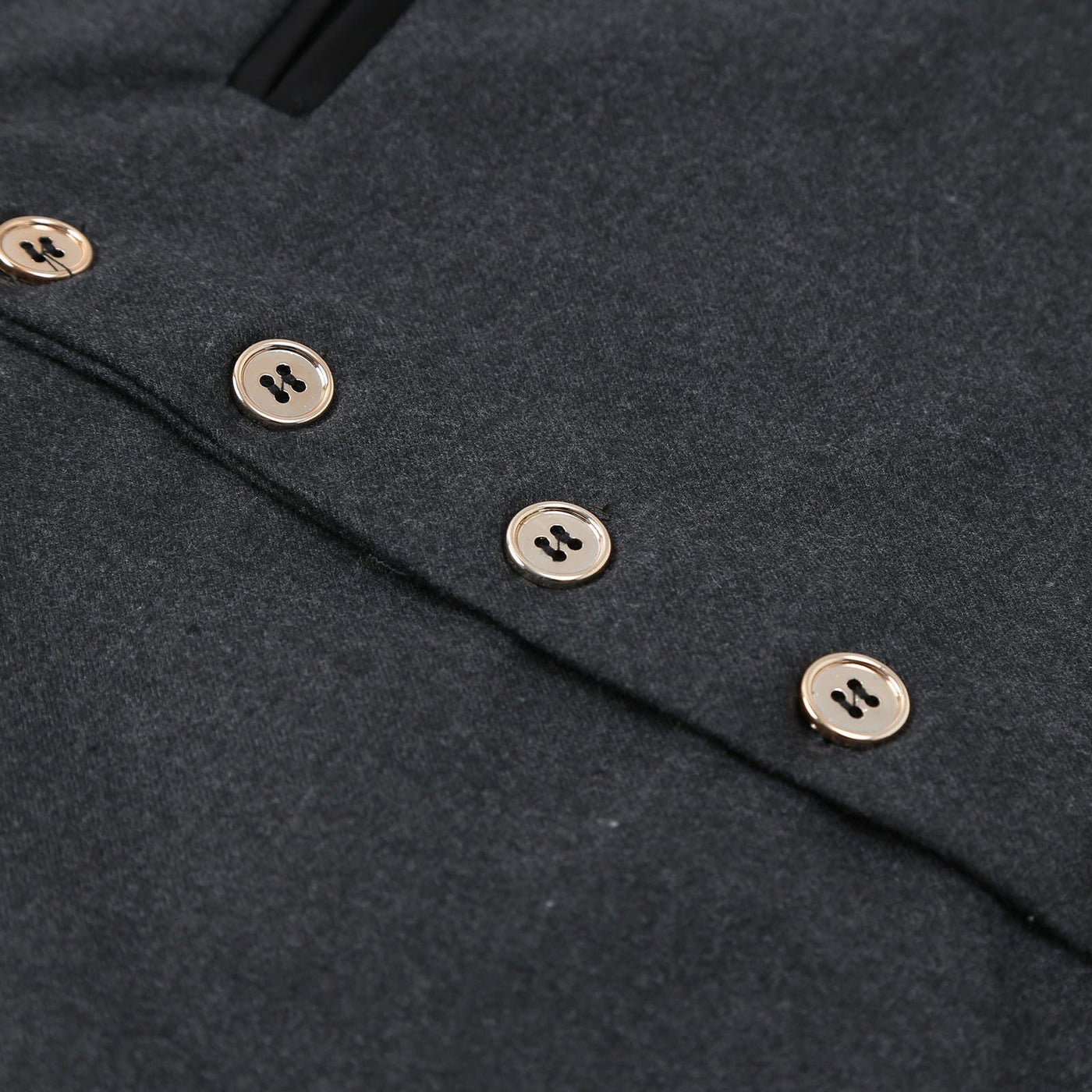 Armel - Elegante Herren Trachtenweste Grau
