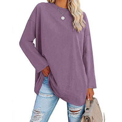 Janina - Langärmliges Off-Shoulder Hemd