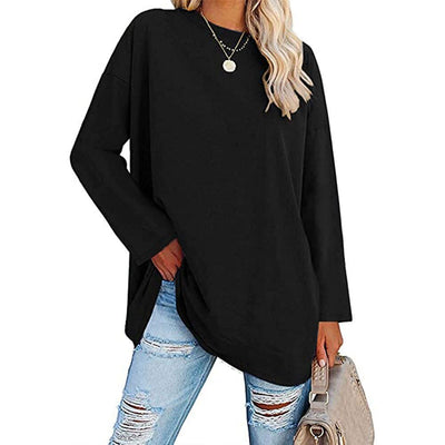 Janina - Langärmliges Off-Shoulder Hemd