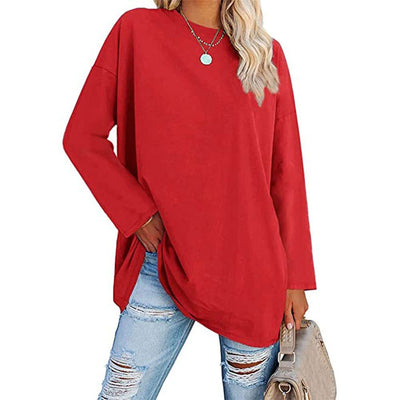 Janina - Langärmliges Off-Shoulder Hemd