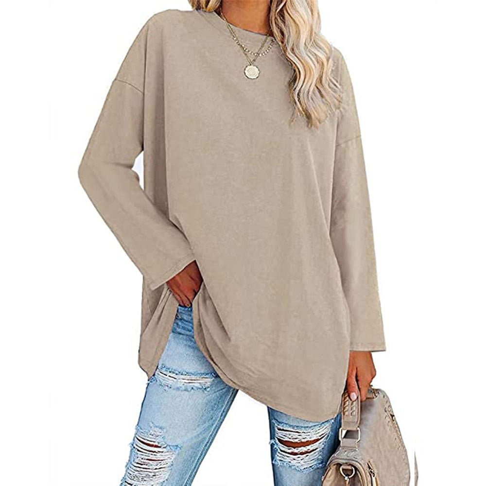 Janina - Langärmliges Off-Shoulder Hemd
