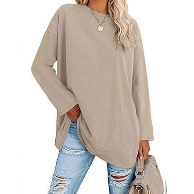 Janina - Langärmliges Off-Shoulder Hemd