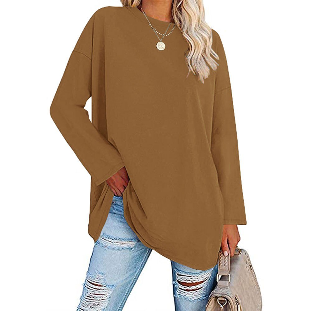 Janina - Langärmliges Off-Shoulder Hemd