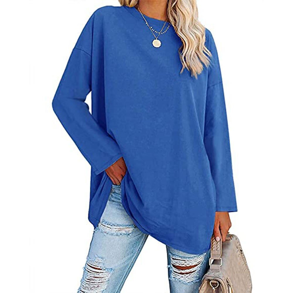 Janina - Langärmliges Off-Shoulder Hemd