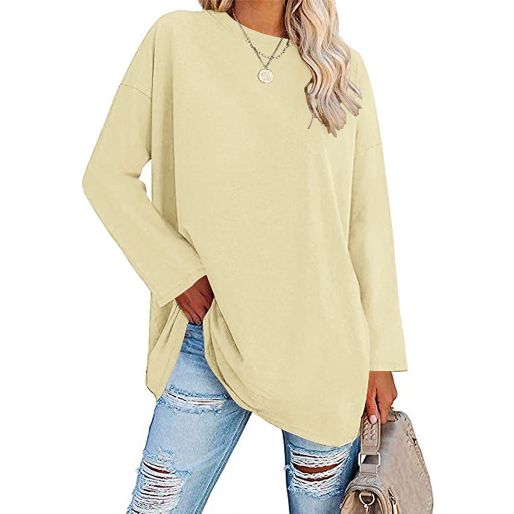 Janina - Langärmliges Off-Shoulder Hemd