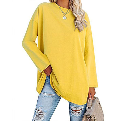 Janina - Langärmliges Off-Shoulder Hemd