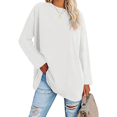 Janina - Langärmliges Off-Shoulder Hemd