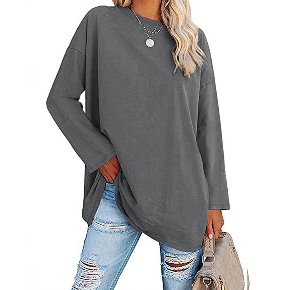 Janina - Langärmliges Off-Shoulder Hemd