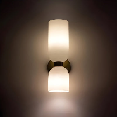 GlaciaGlow Light – Nordische Doppelkopf-LED-Wandleuchte