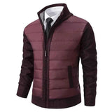 Warme Winterjacke Herren in Rot