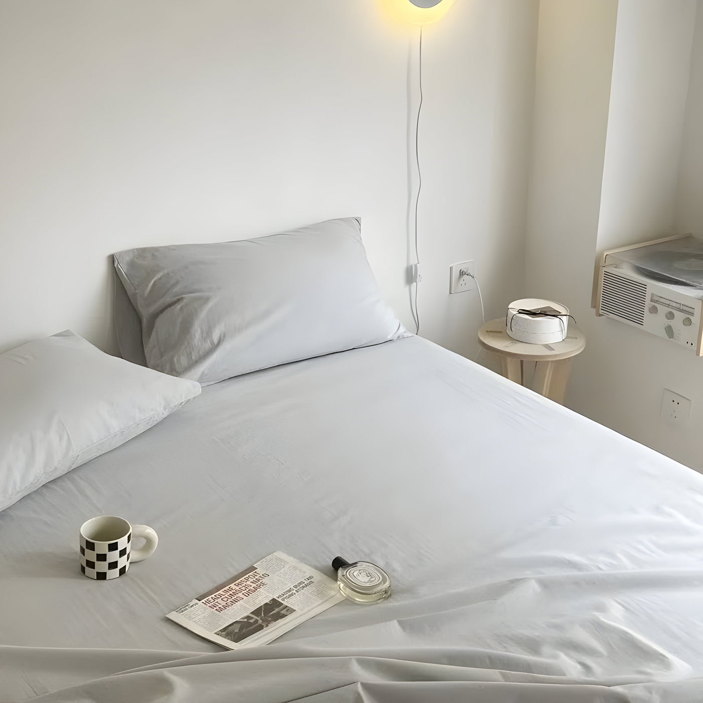 IvoryHaven Bedding - Gewaschene Baumwolle Bettlaken