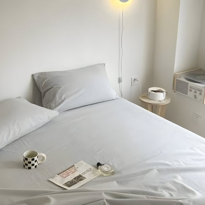 IvoryHaven Bedding - Gewaschene Baumwolle Bettlaken