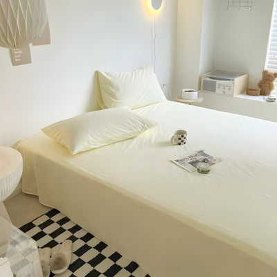 IvoryHaven Bedding - Gewaschene Baumwolle Bettlaken