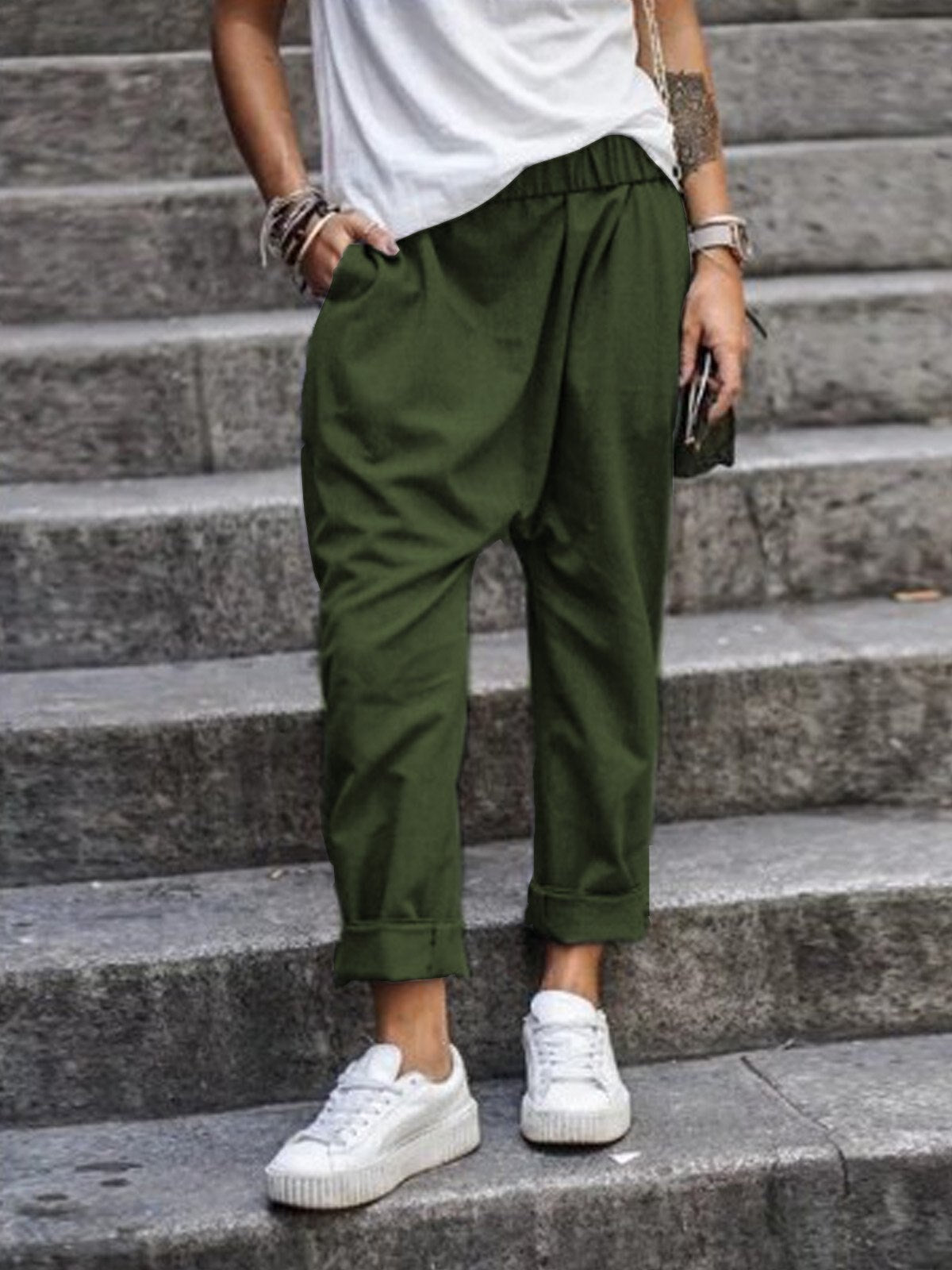 Sasha – Bequeme Leinenhose für Damen