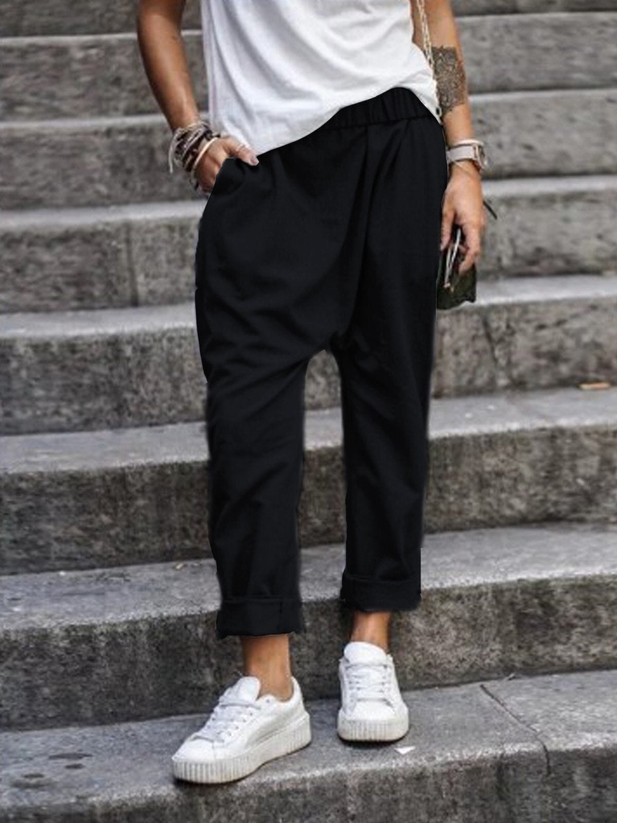 Sasha – Bequeme Leinenhose für Damen