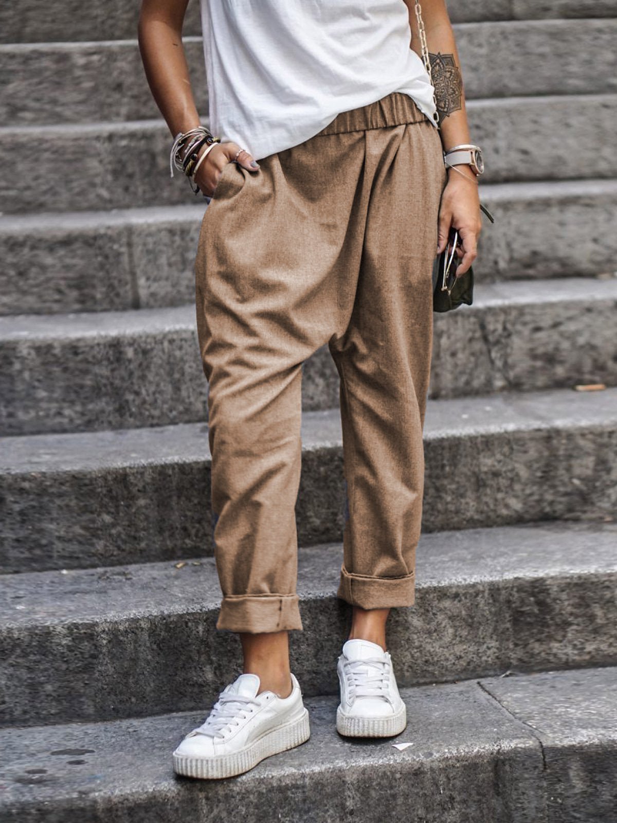 Sasha – Bequeme Leinenhose für Damen